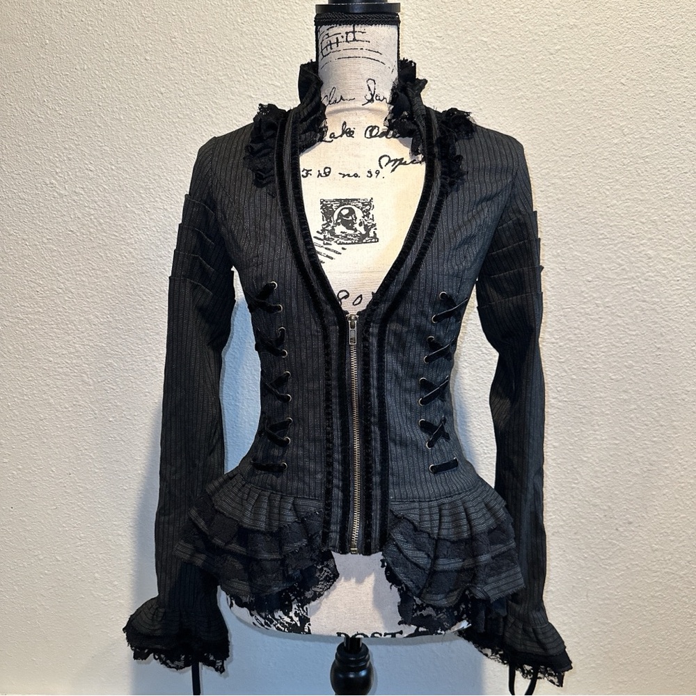 Vintage Gothic Spin Doctor Coat